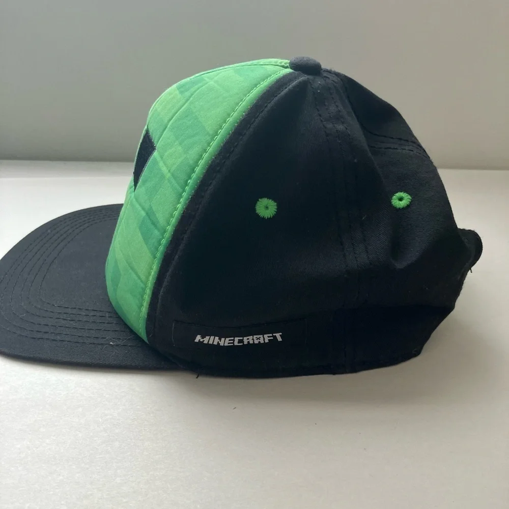 Hat Minecraft Junior Size‎ Adjustable Used Clean